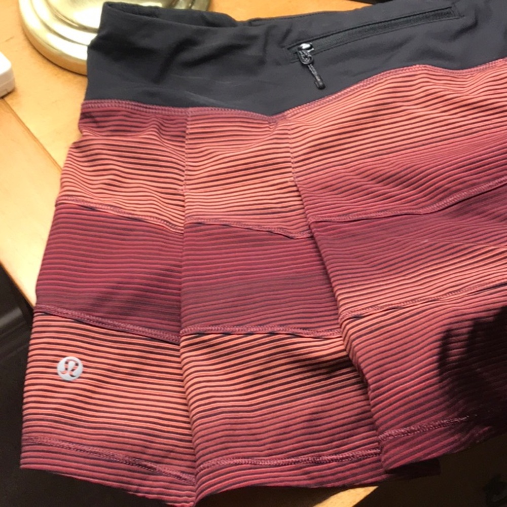 Lululemon shirt with shorts